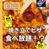 【完全解説】ドミノ・ピザ松任店の食べ放題に行ってきました！＠白山市・幸明町