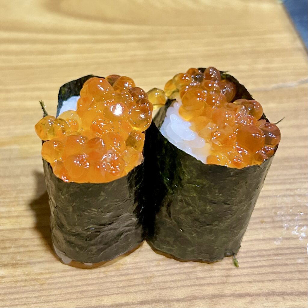 いくらの軍艦巻き