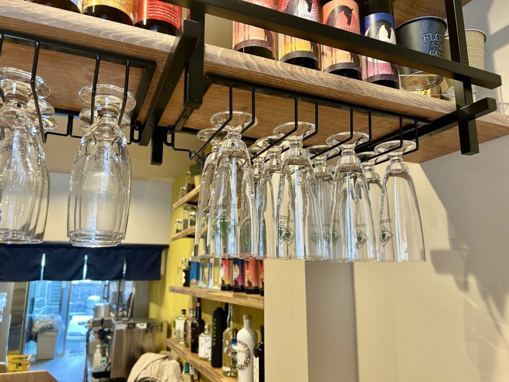 お酒ようの綺麗なグラス