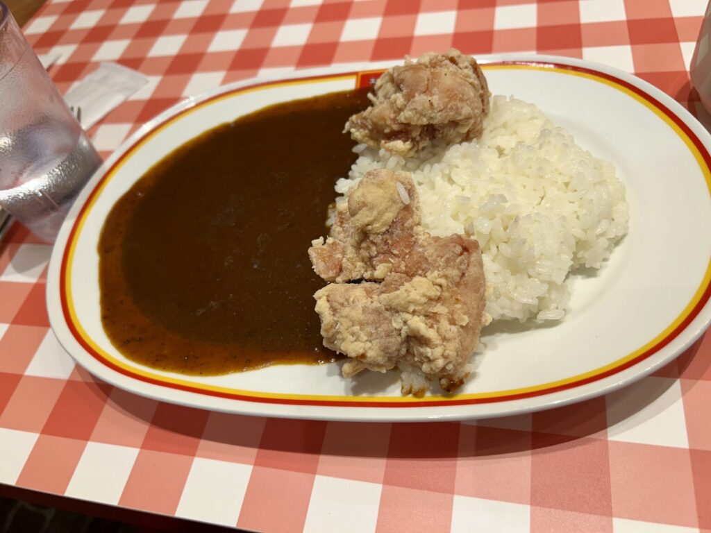 唐揚げカレー