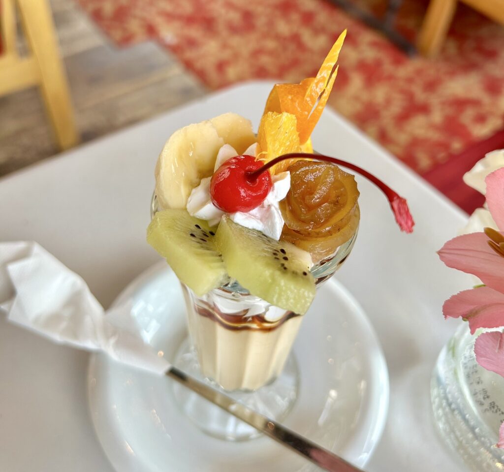 プリンあらもーどのフルーツ