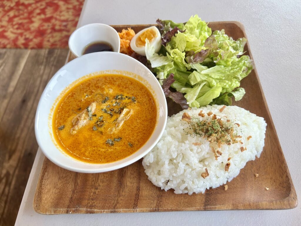 バターチキンカレーのセット