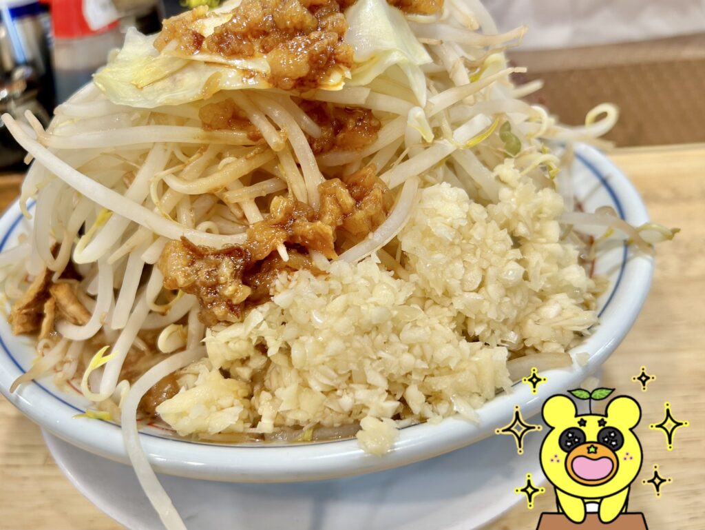 神やぐらのにんにくマシ