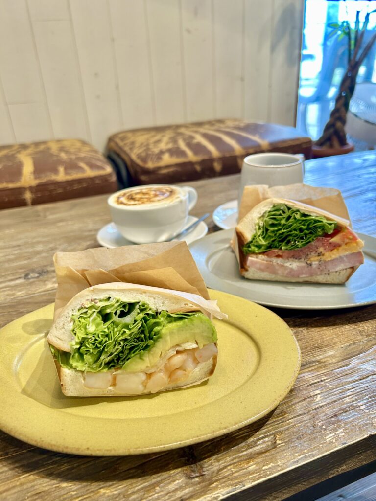 金沢市の＆Sandで楽しむサンドイッチとコーヒーのモーニング